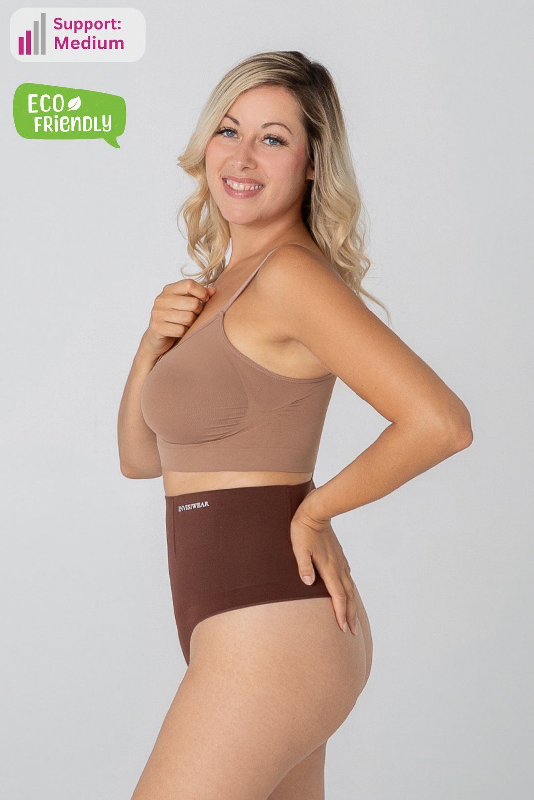 InvisiShape | Eco 🌱 Shaping Highwaist Tanga