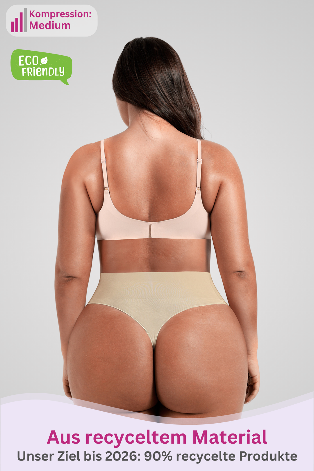 InvisiShape | Eco 🌱 Shaping Highwaist Tanga