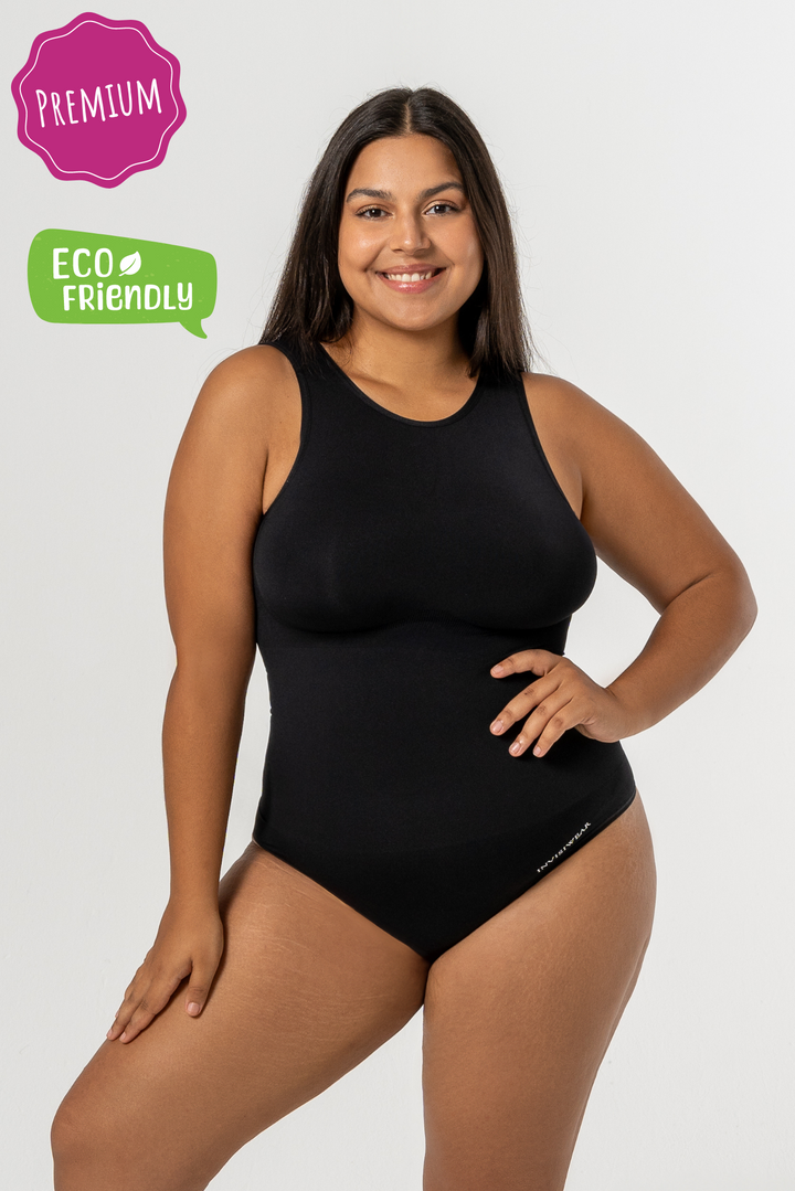 PREMIUM InvisiShape | Eco 🌱 Shaping Body Hochgeschlossen