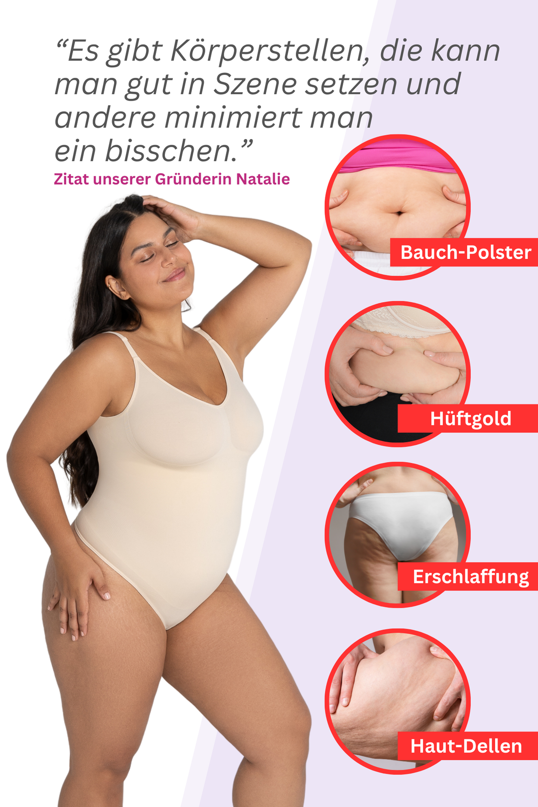 PREMIUM InvisiShape - Shaping Body Tanga rückenfrei