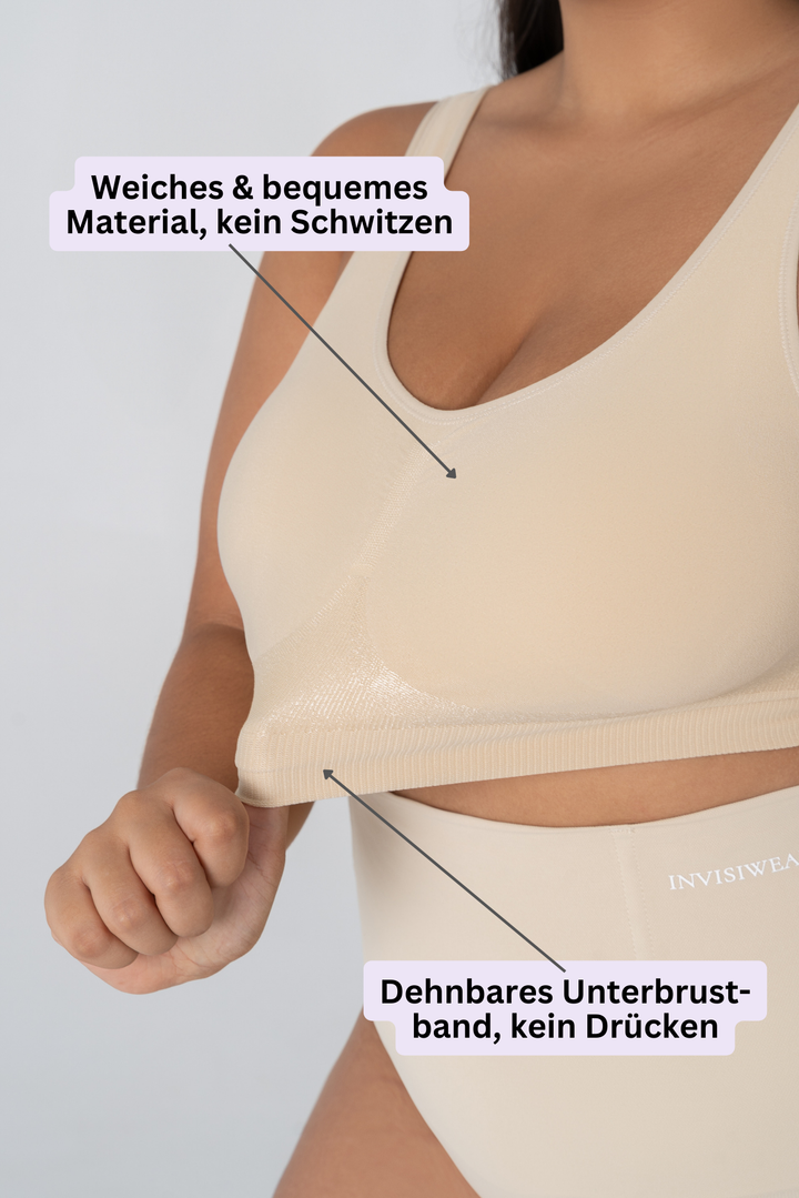 InvisiBra "Comfy" - Bügelloser BH zum wohlfühlen