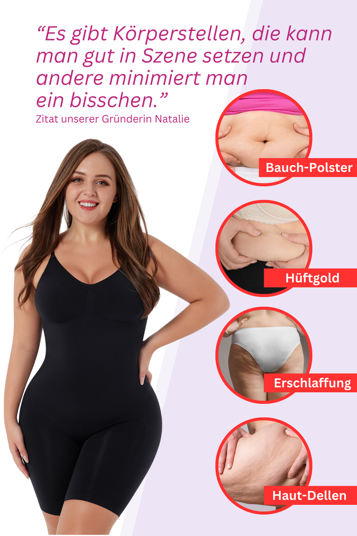 PREMIUM InvisiShape - Shaping Body Shorts rückenfrei