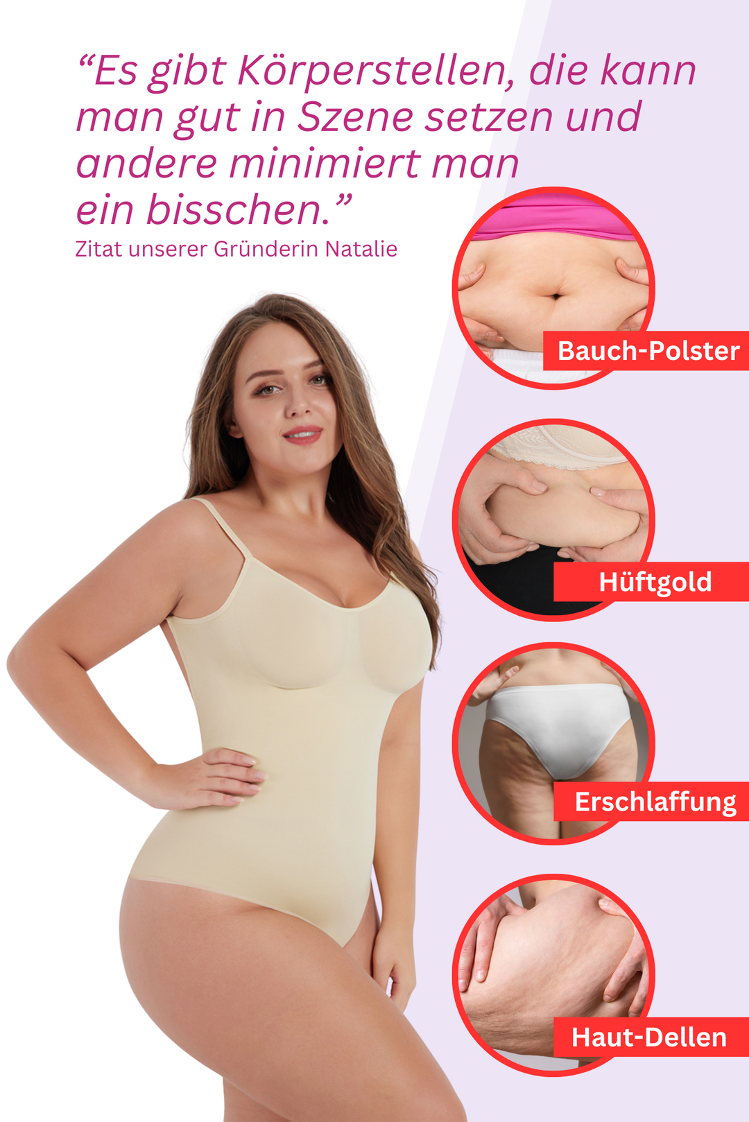 PREMIUM InvisiShape - Shaping Body Tanga rückenfrei