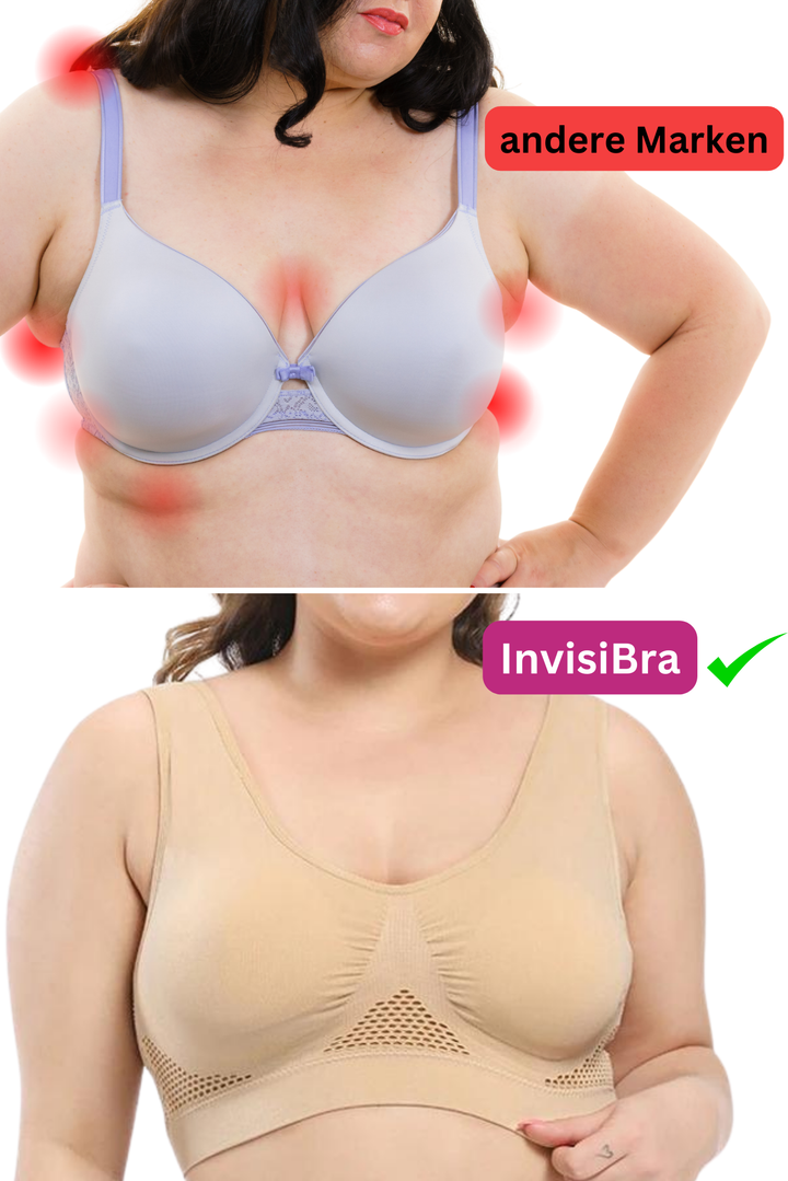 InvisiBra "Air" - Bügelloser bequemer Sport-BH