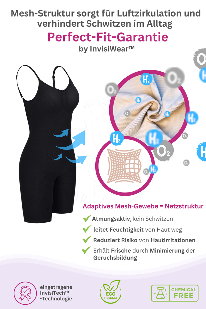 PREMIUM InvisiShape - Shaping Body Shorts rückenfrei