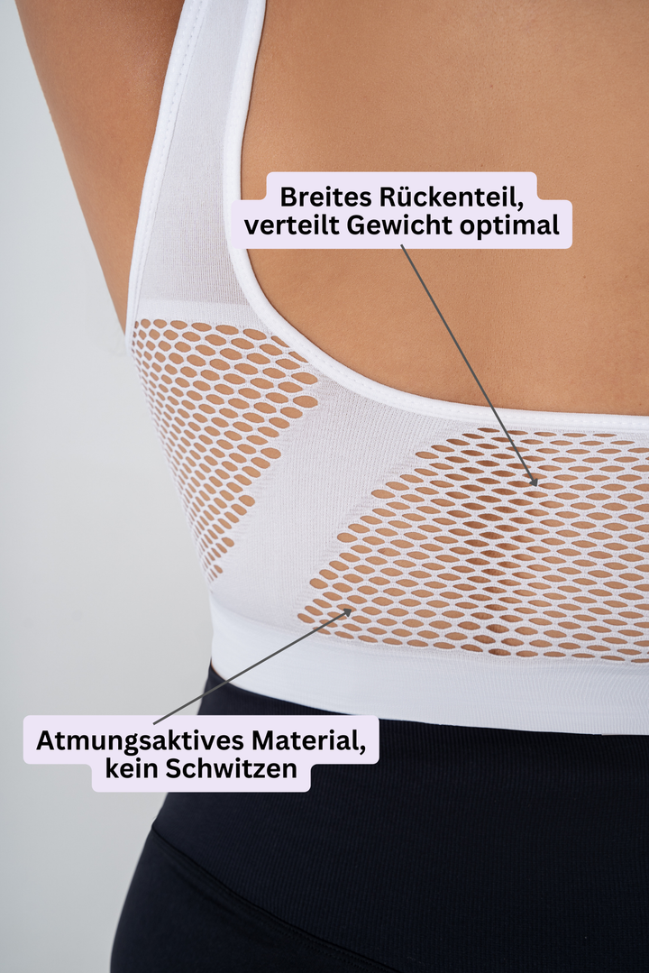 InvisiBra "Air" - Bügelloser bequemer Sport-BH