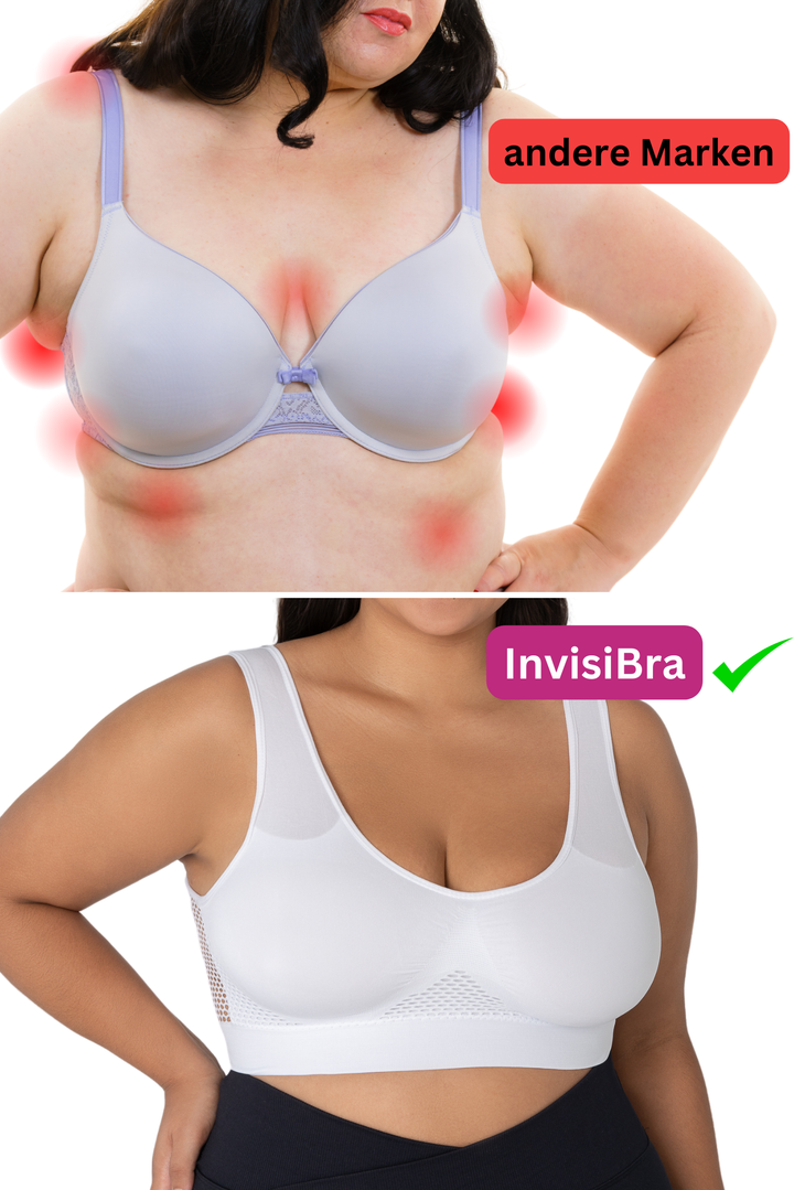 InvisiBra "Air" - Bügelloser bequemer Sport-BH