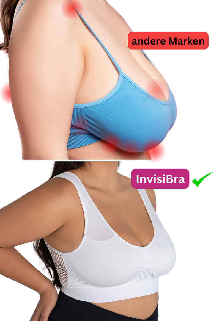 InvisiBra "Air" - Bügelloser bequemer Sport-BH