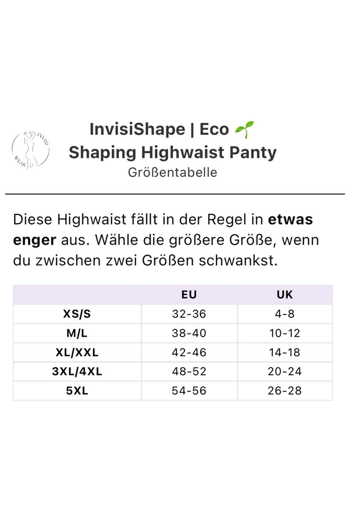 InvisiShape | Eco 🌱 Shaping Highwaist Panty