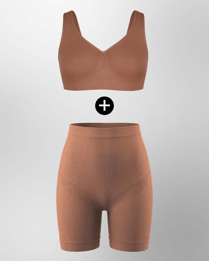 InvisiBra "Soft" 2.0 & Shaping Shorts "Soft" - BH und Shorts - 2er Set