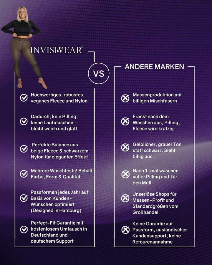InvisiTights™ - Lined Leggings (2025 version)