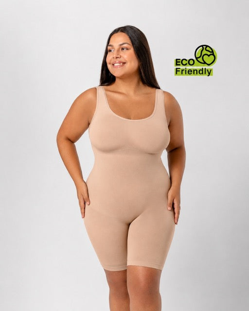 PREMIUM Shaping Body mit Shorts & hohem Rücken