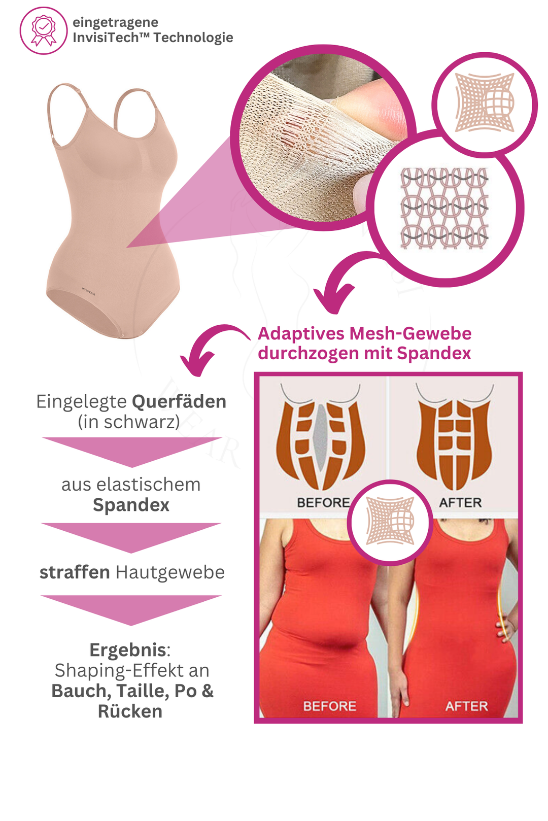 InvisiShape - Shaping Body mit Panty