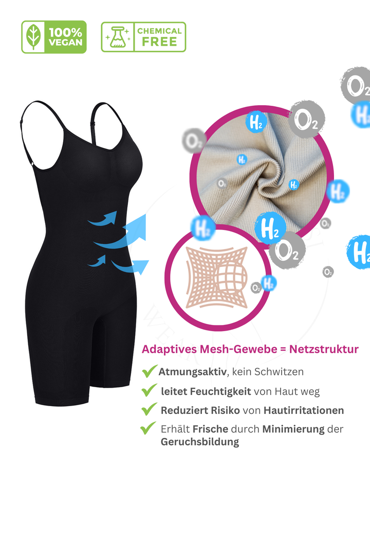 PREMIUM InvisiShape - Shaping Body Shorts rückenfrei