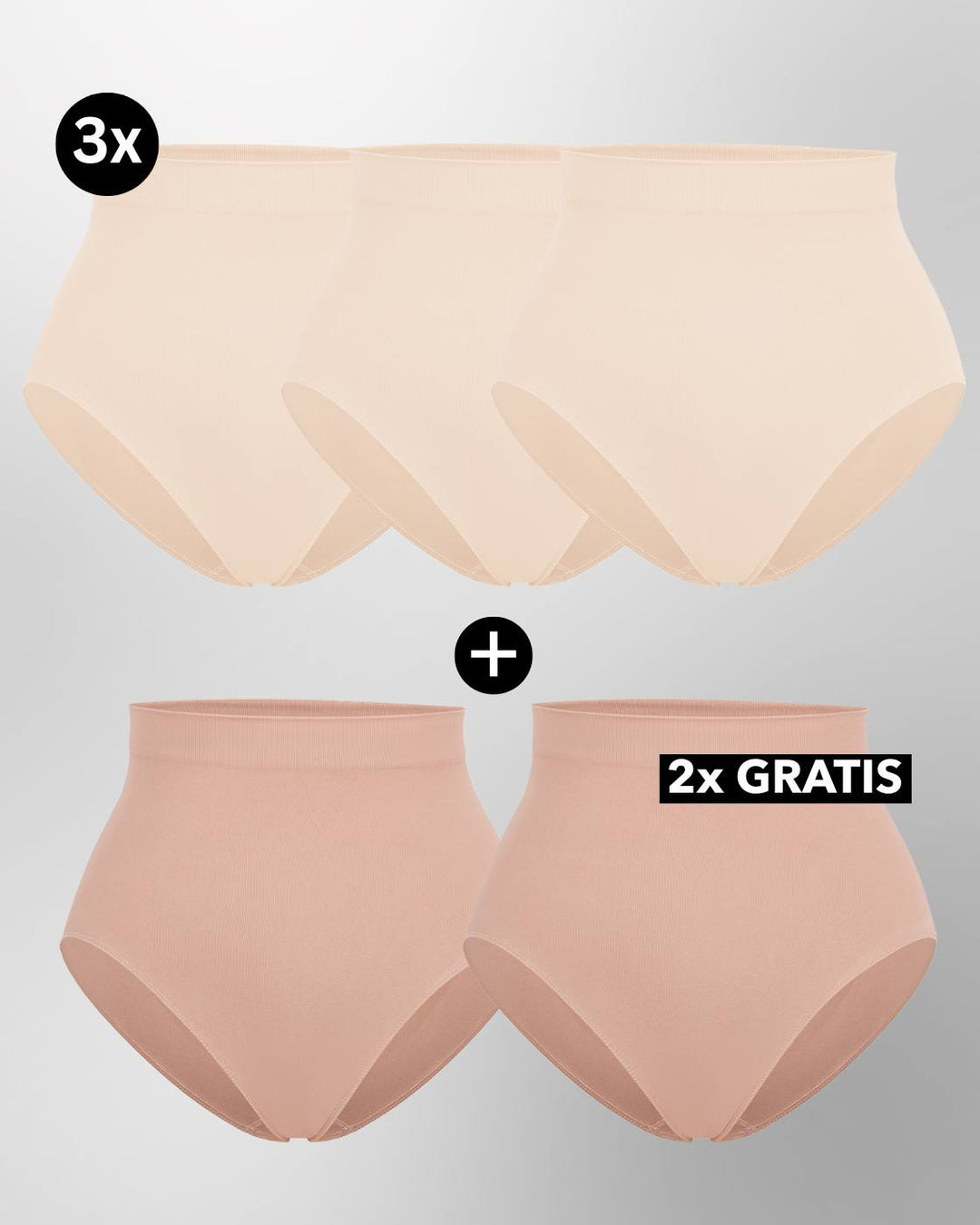 PREMIUM InvisiShape - InvisiBrief "Soft" - 5er Set