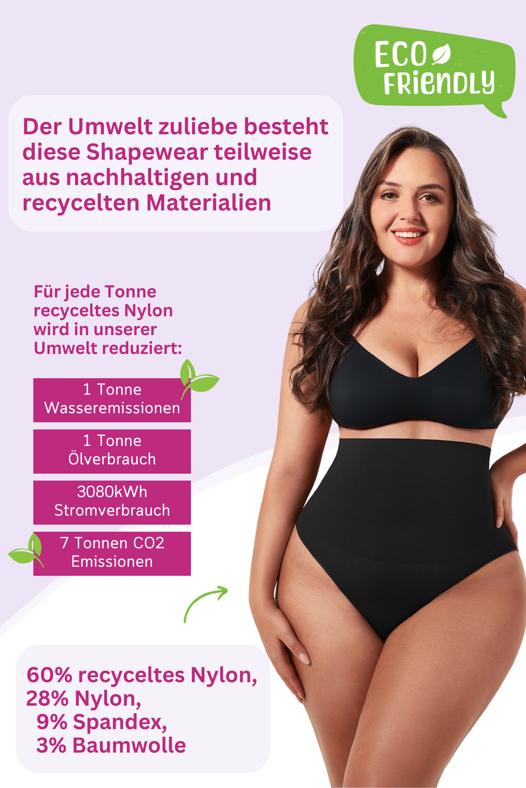 InvisiShape | Eco 🌱 Shaping Highwaist Panty