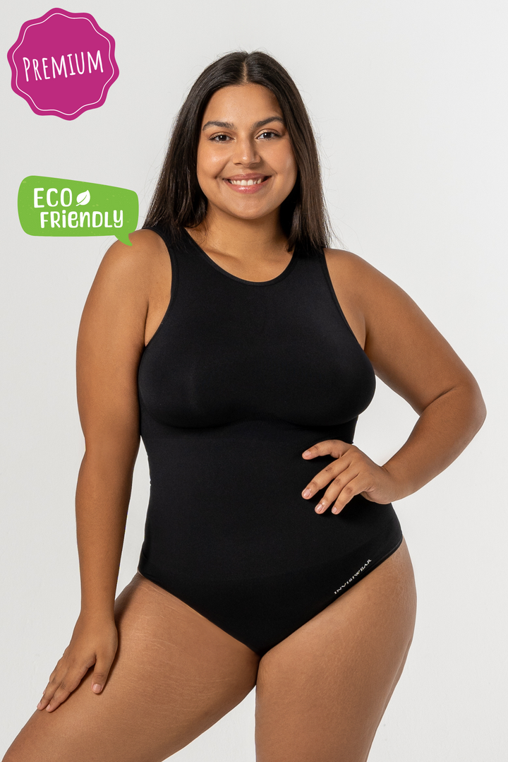 PREMIUM InvisiShape | Eco 🌱 Shaping Body Hochgeschlossen