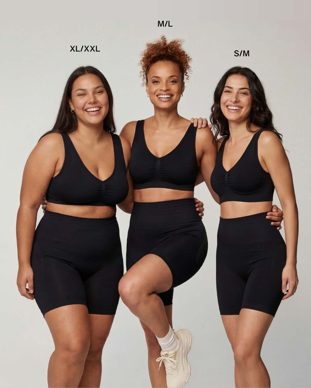 PREMIUM InvisiShape - Shaping Shorts "Soft" - 4er Set