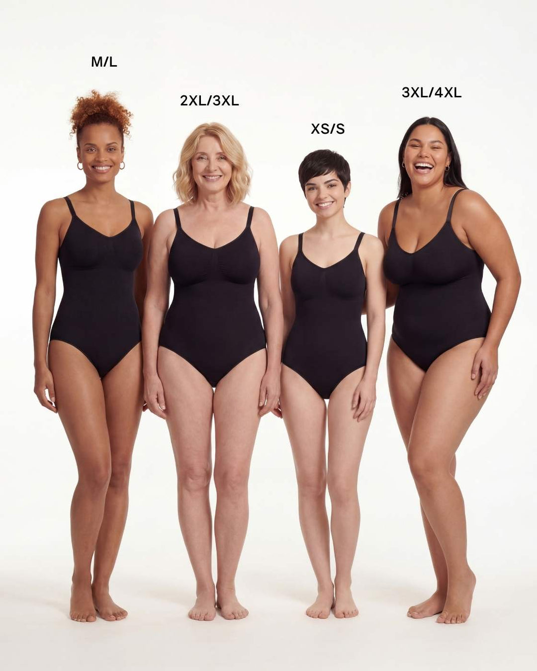 PREMIUM InvisiShape - Shaping Essentials - 4er Set