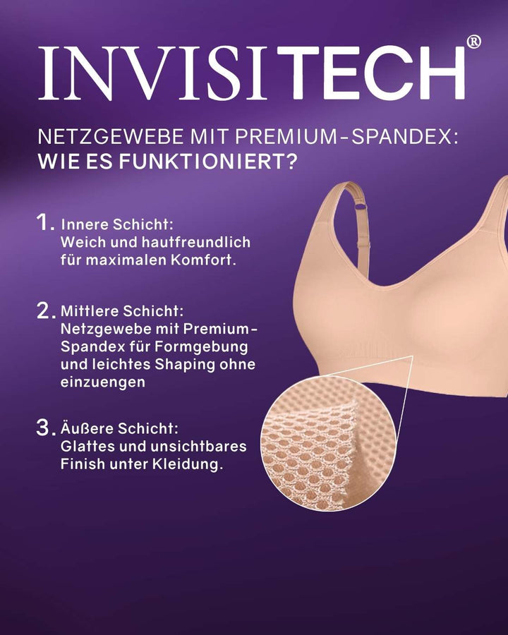 InvisiBra "Soft" 2.0 & Shaping Shorts "Soft" - BH und Shorts - 2er Set