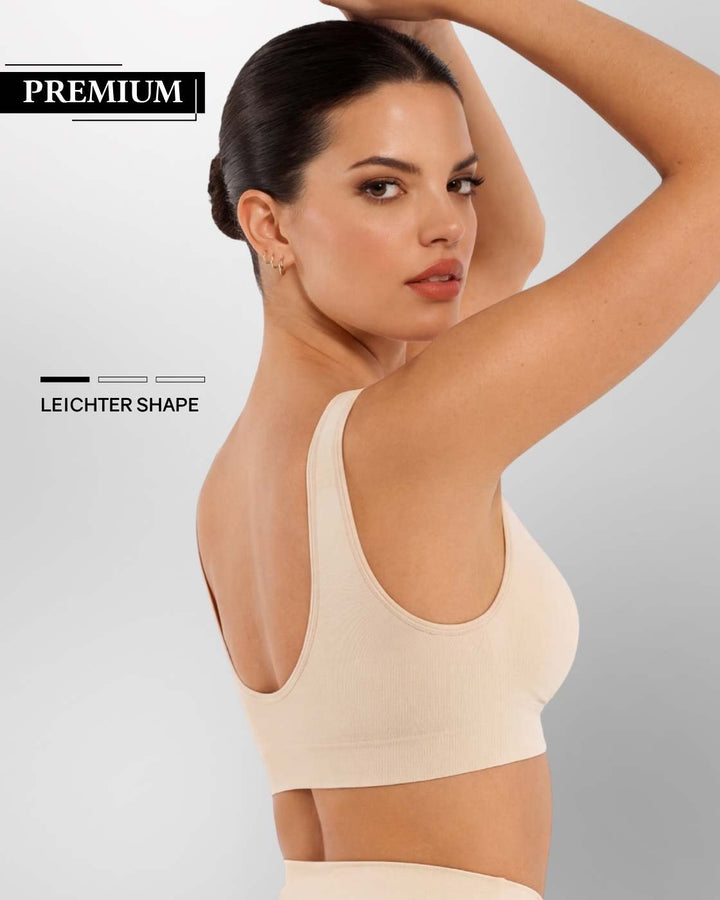 InvisiBra "Soft" 1.0 & 2.0 - Bügellose BHs zum Reinschlüpfen - 4er Set