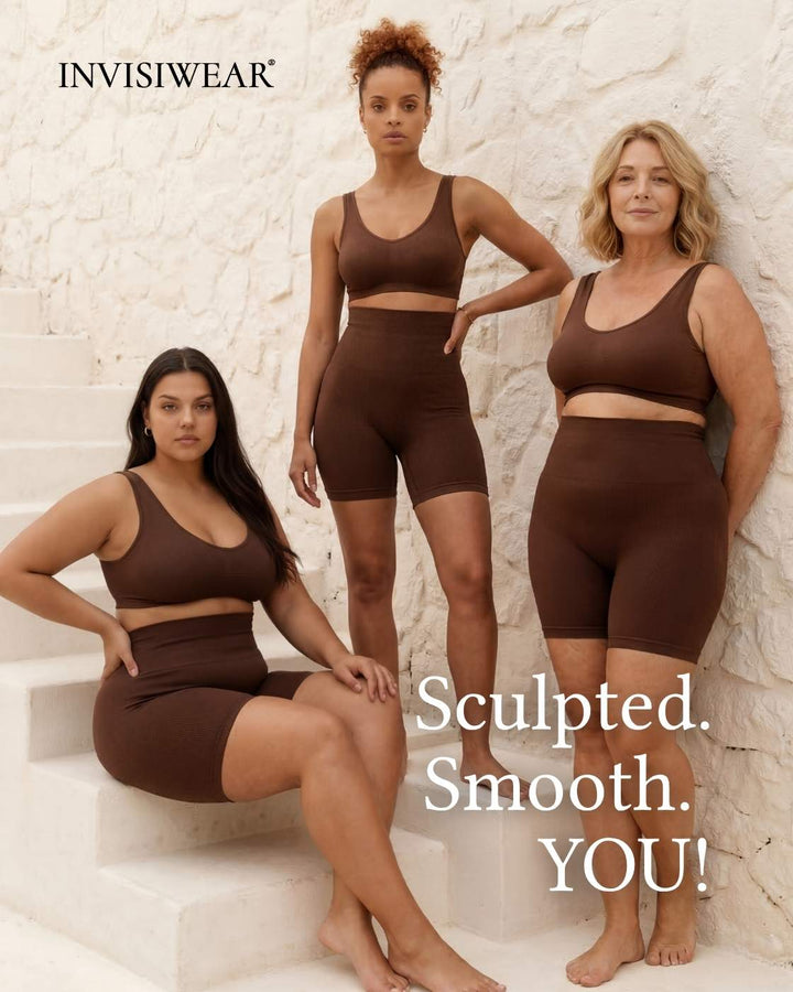 PREMIUM InvisiShape - Shaping Shorts "Soft" - 4er Set