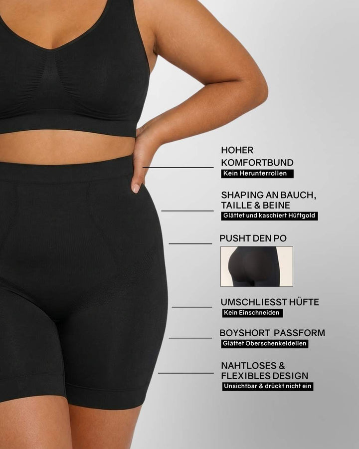 PREMIUM InvisiShape - Shaping Shorts "Soft" - 4er Set