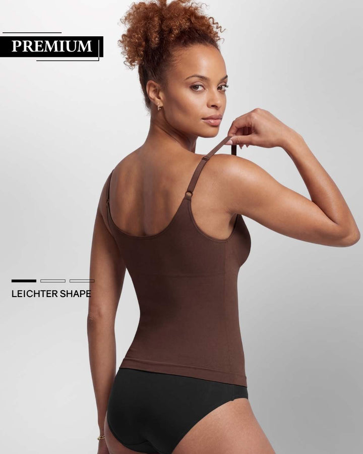 PREMIUM InvisiShape - Top mit verstellbaren Trägern & InvisiBra "Soft" 1.0 - 5er Set