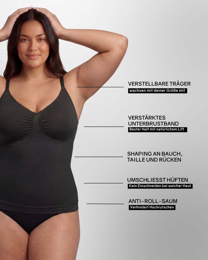 PREMIUM InvisiShape - Bestseller Shaping Tops - 4er Set