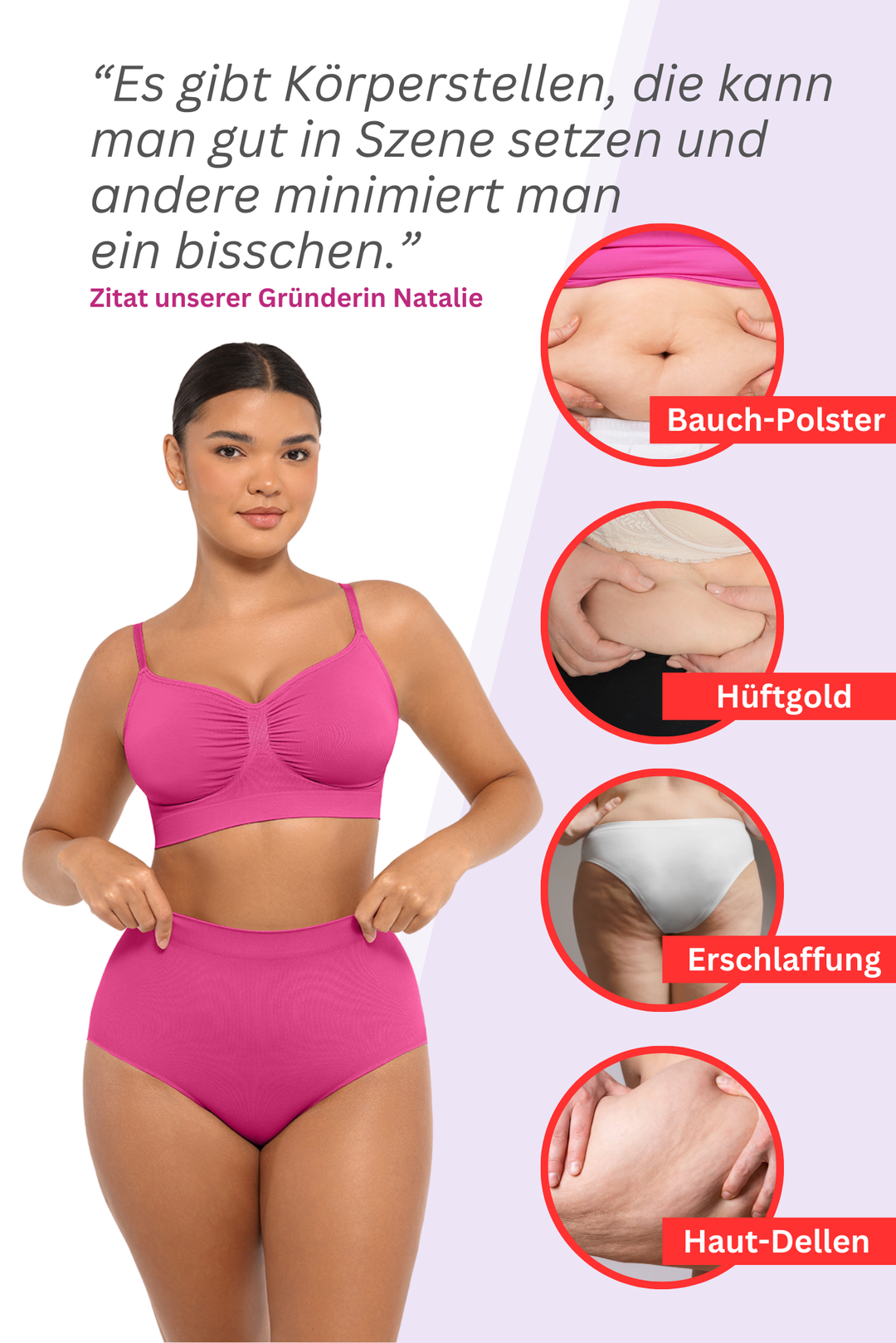 InvisiBrief "Soft" - Highwaist Panty, die wirklich sitzt