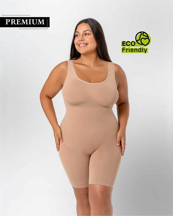 PREMIUM InvisiShape | Eco 🌱 Shaping Body mit Shorts hoher Rücken -