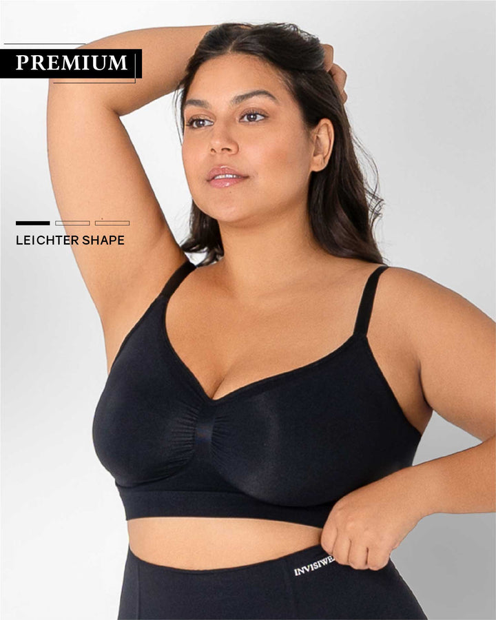 InvisiBra "Soft" 1.0 & 2.0 - Bügellose BHs zum Reinschlüpfen - 4er Set
