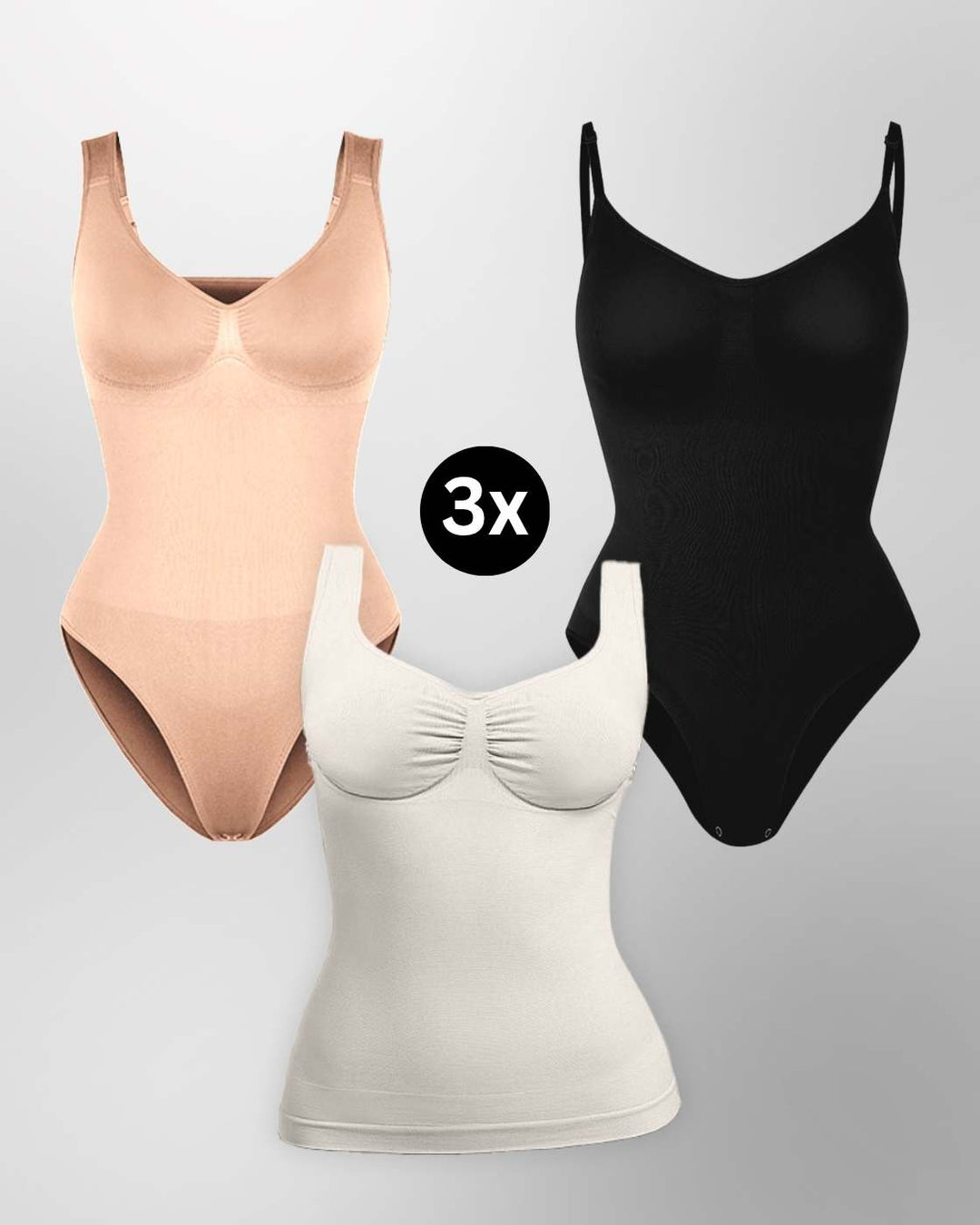 PREMIUM InvisiShape - Shaping Bestseller - 3er Set