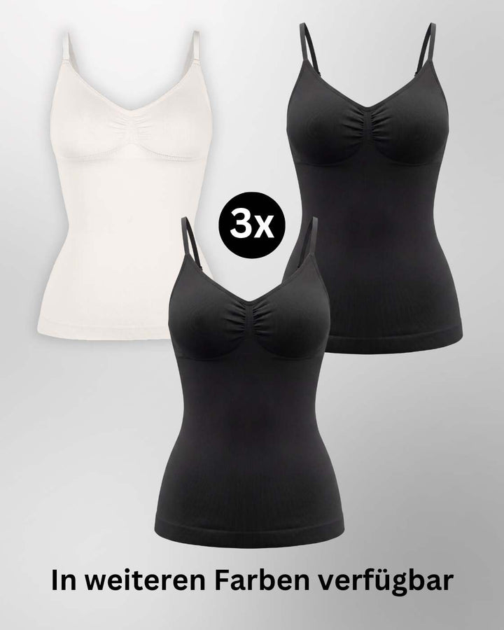 PREMIUM InvisiShape - Top mit verstellbaren Trägern - 3er Set