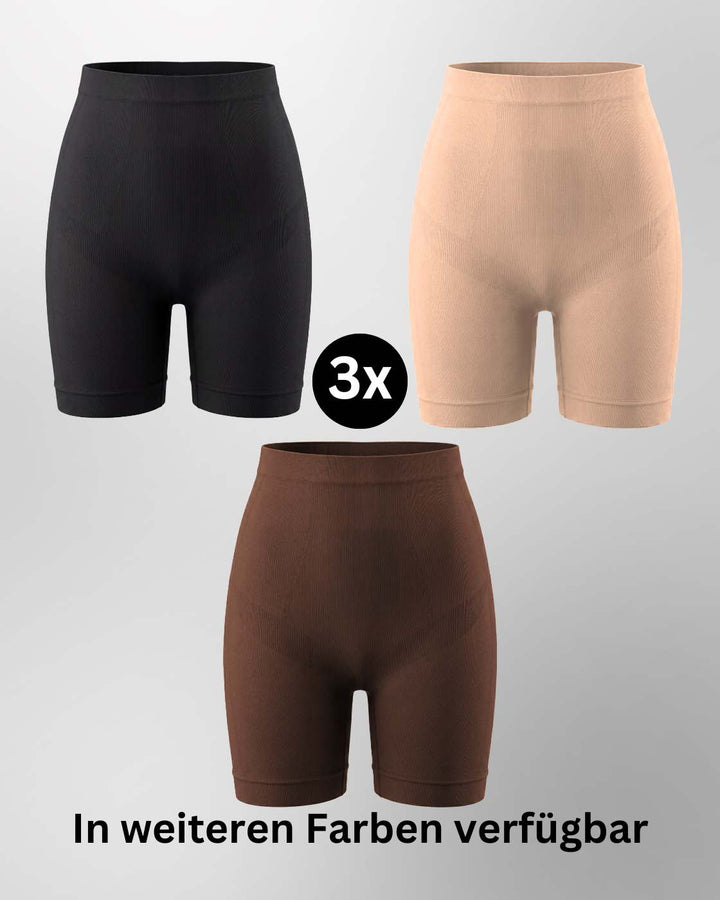 PREMIUM InvisiShape - Shaping Shorts "Soft" - 3er Set