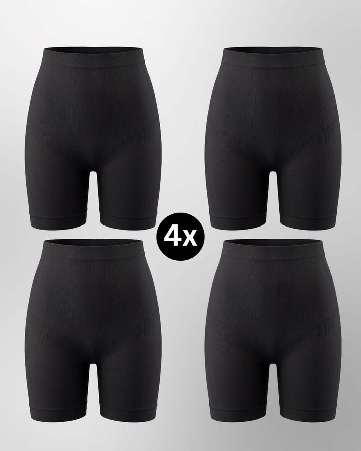 PREMIUM InvisiShape - Shaping Shorts "Soft" - 4er Set