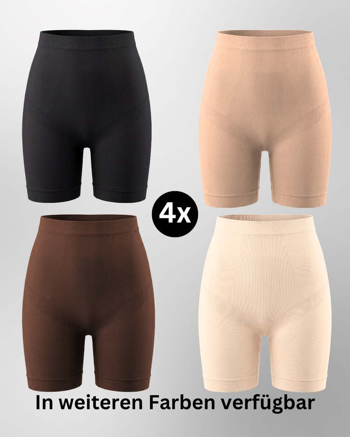 PREMIUM InvisiShape - Shaping Shorts "Soft" - 4er Set