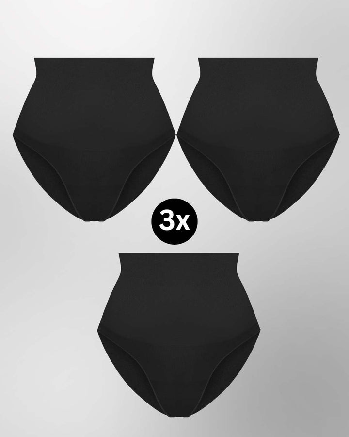 InvisiBrief "Soft" - Highwaist Panty - 3er Set
