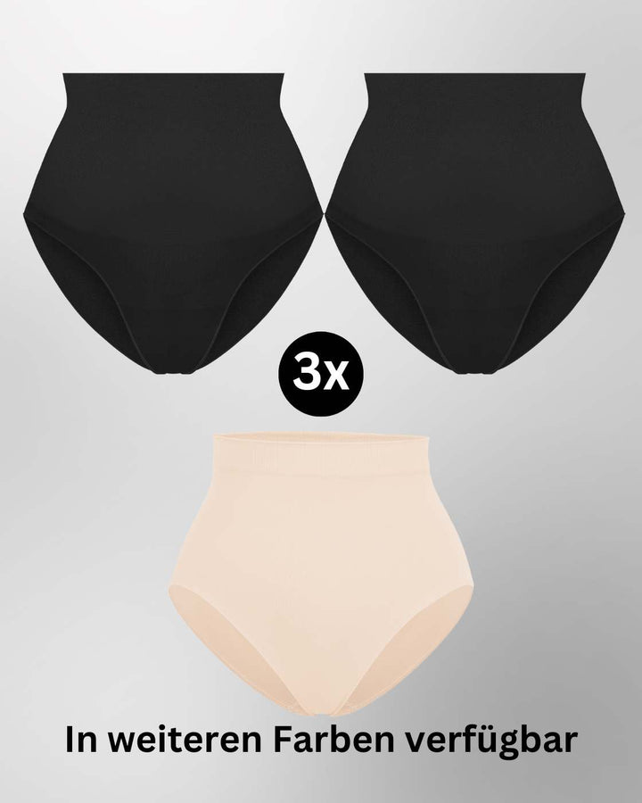 InvisiBrief "Soft" - Highwaist Panty - 3er Set