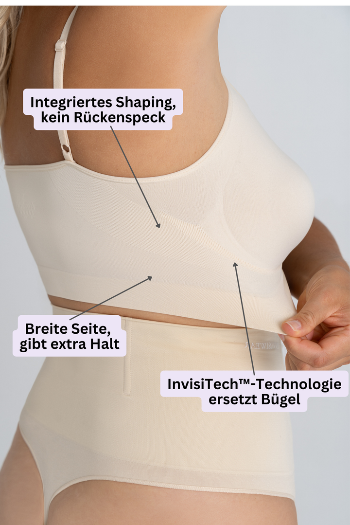 InvisiBra "Soft" - Bügelloser BH zum reinschlüpfen