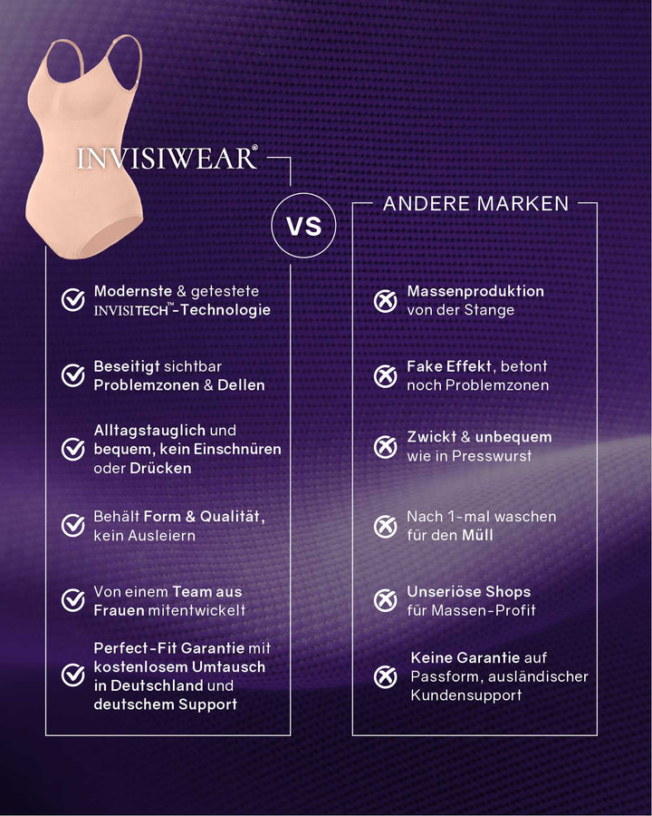 PREMIUM InvisiShape - Shaping Essentials - 4er Set