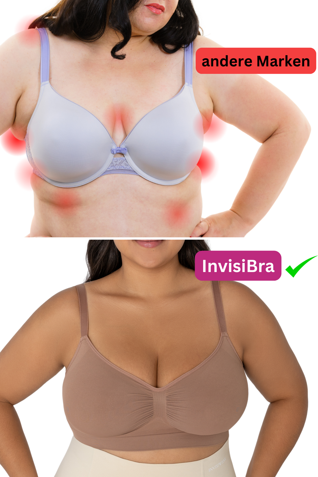 InvisiBra "Soft" - Bügelloser BH zum reinschlüpfen